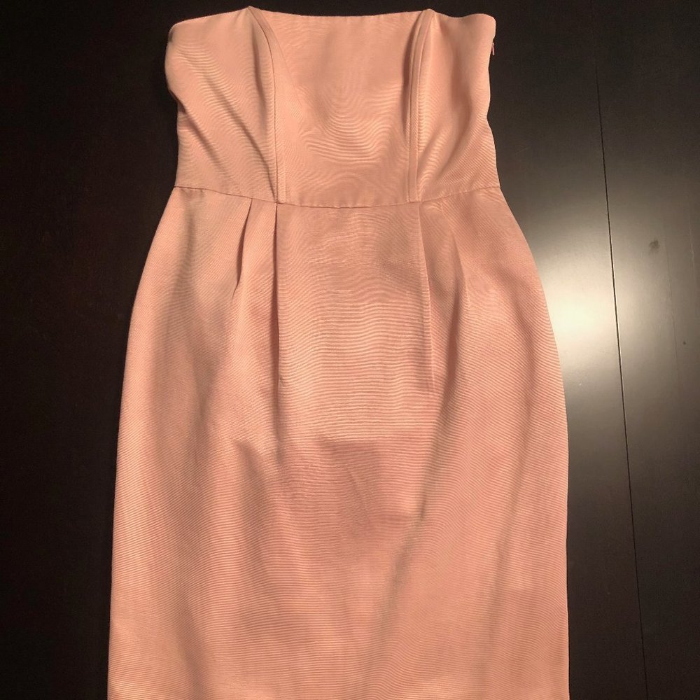Pink tube dress